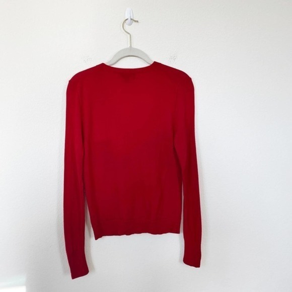 [J. Crew] Merino Wool Zebra Novelty Print Cardigan - Picture 3 of 13